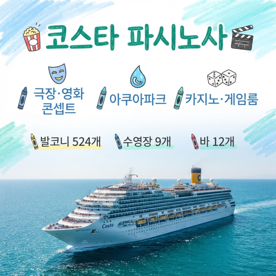 코스타크루즈 선박 비교 관련 이미지 7