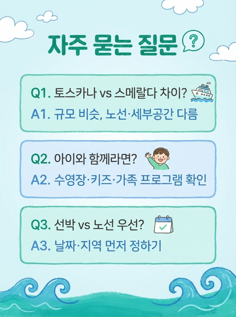 코스타크루즈 선박 비교 관련 이미지 13